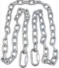 15' Wheel Chock Chain - Click Image to Close
